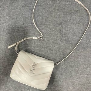 Cream YSL crossbody Bag